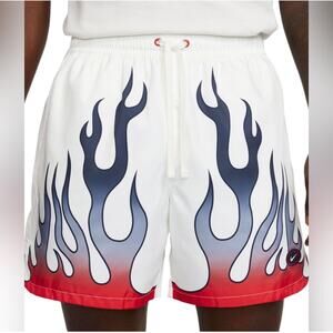 MSRP $69 Nike Men's Fire Flame Swim/ActivewearTrunks Shorts Size L SAME DAY SHIP
